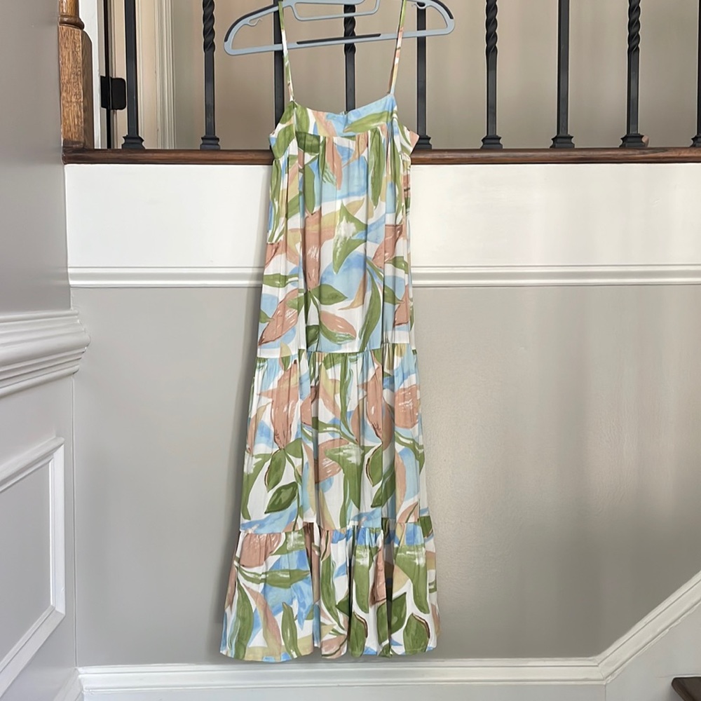 Petal and Pup leaf print dress. NWT